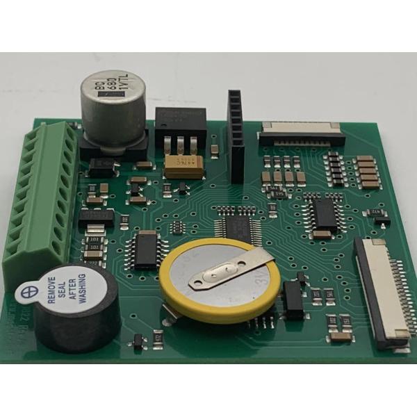 6 Layer 2OZ Prototype PCB Assembly Black Soldmask White Silkscreen