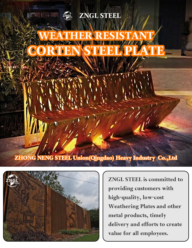 ASTM a 588 Gr. B Corten Steel Plate Sheet Weathered Steel Plate