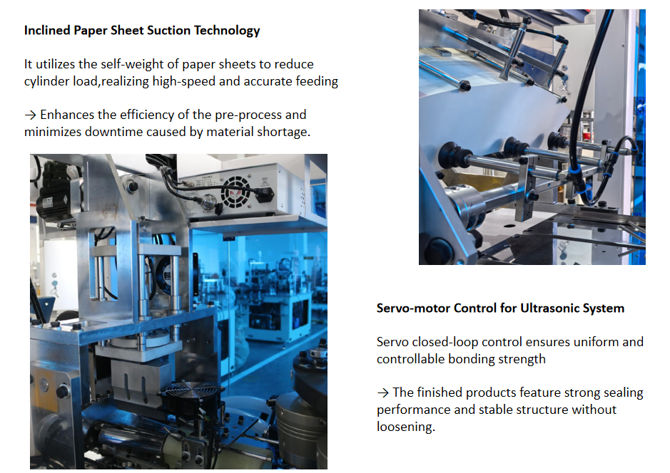 Servo Paper Cup Making Machine High Speed Automatic Cup Forming Machine Low Noise