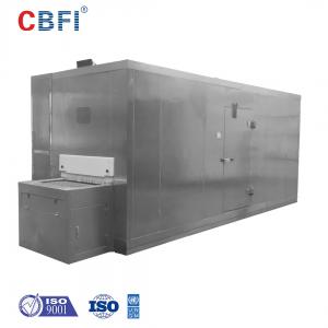 Buy cheap Tunnel Low Temperature Freezer Compressor Seafood Quick Frozen Dumpling Production Line product