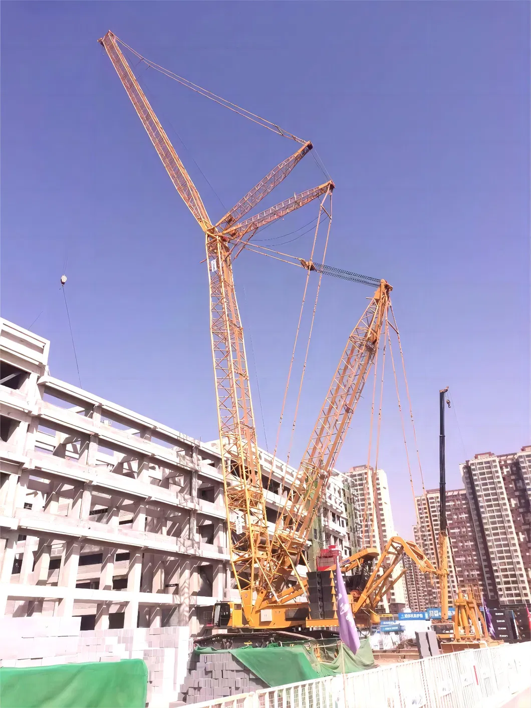 XCMG Official 400 Ton Xgc400 96m Used Crawler Crane for Sale