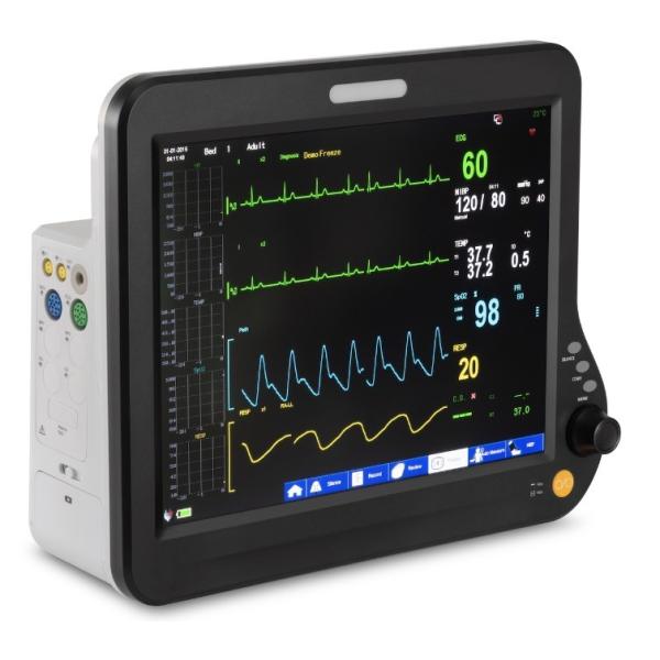 Multi Parameter ICU Cardiac Monitor , Hospital Monitoring Devices For CCU OR