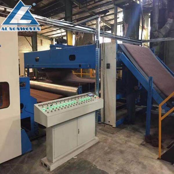 Quality Durable Non Woven Fabric Making Machine Needle Punching Production Line for sale