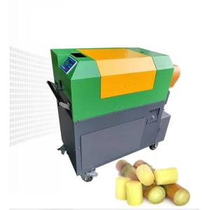 China Full Automatically Fruit Vegetable Processing Machine 1.5KW Sugarcane Peeler on sale