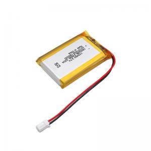 Buy cheap Rechargeable Li Lithium Polymer Batteries 103450 3.7 V 1800mah Lipo Battery product