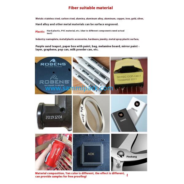 Handheld Portable Mini Fiber Laser Marking Machine for Metal 20W 30W Deep Engraving Laser