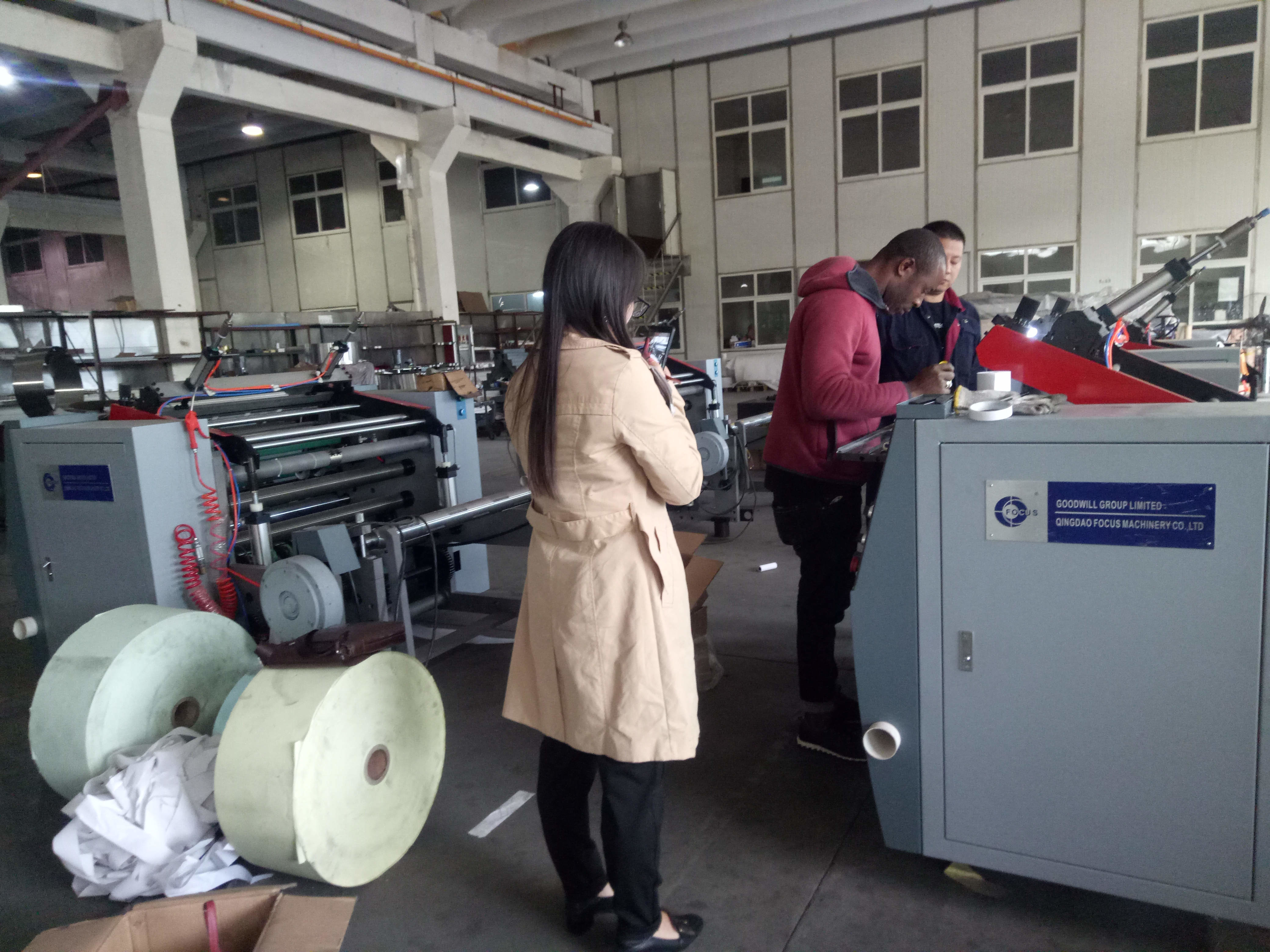 Buy cheap Automatic Marking Device Thermal Paper Converting Machine With Meter Counting product