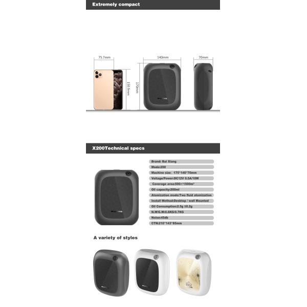 Bxaroma Wifi Commercial Aroma Delivery Scent System Electric Aroma Diffuser Scent Air Machine