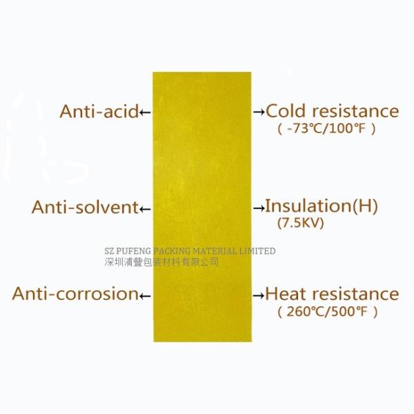 Anti Static 0.06mm Kapton Polyimide Tape For PCB Printing Protection