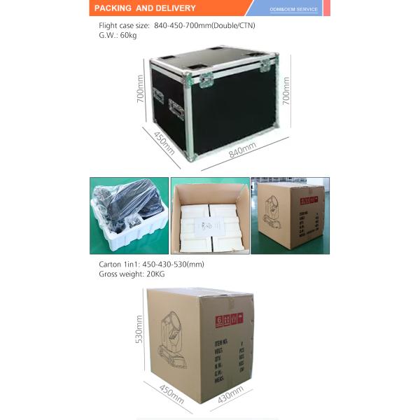 DMX512/Master-Slave/Sound/Auto Control Mode 7R 230 Beam Moving Head Light for DJ Disco