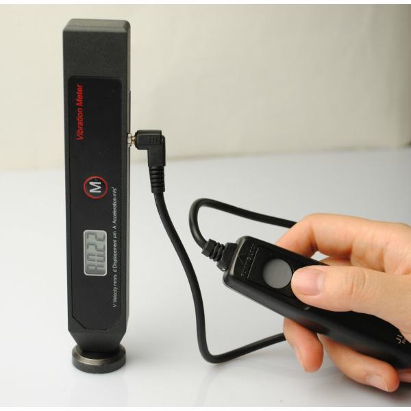 Pocket Size Displacement Meter, Vibration Pen, Vibration Tester Magnet Base VM7001D