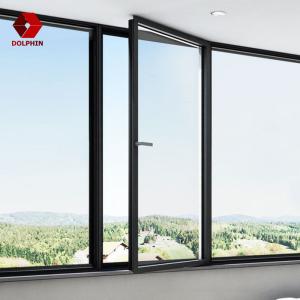 China New Material Aluminium Tilt And Turn Casement Windows 1.5mm on sale
