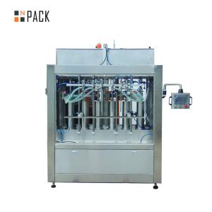 Buy cheap Industrial Pneumatic In Line Bottle Filling Machines 2-12 Nozzles product