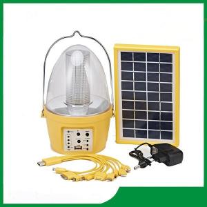 Buy cheap Rechargeable led solar lantern with mobile phone charger, solar camping light price, camping solar lantern sale product