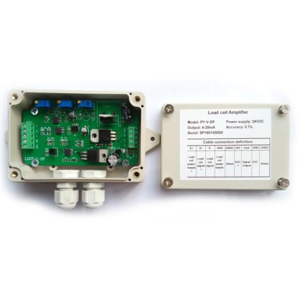 Weight Transmitter Load Cell Amplifier 0-5v 0-10v 4-20mA Signal Converter with and Voltage Current Amplifier