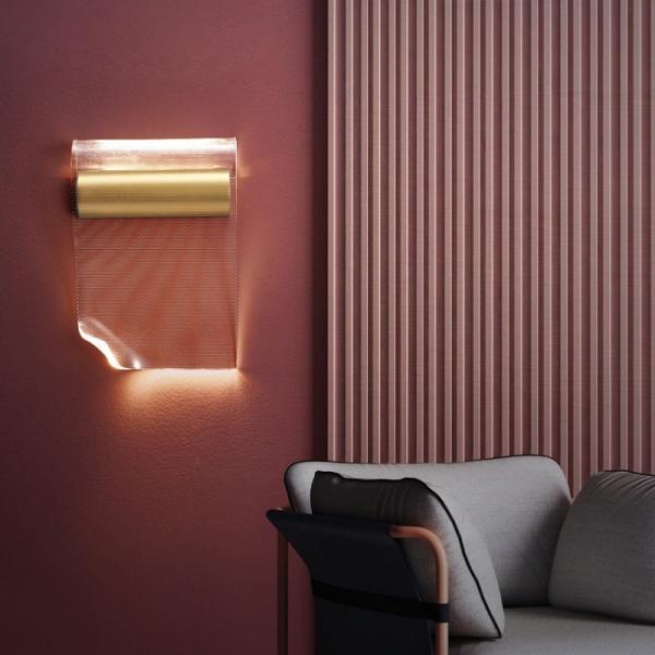 LED Acrylic LGP Plastic Sheet For Light Wall Sconces With Laser Dotting Silk Printing