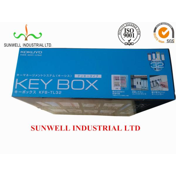 Multi Color Custom Printed Corrugated Boxes , Glossy Finish Recycled Packaging Boxes