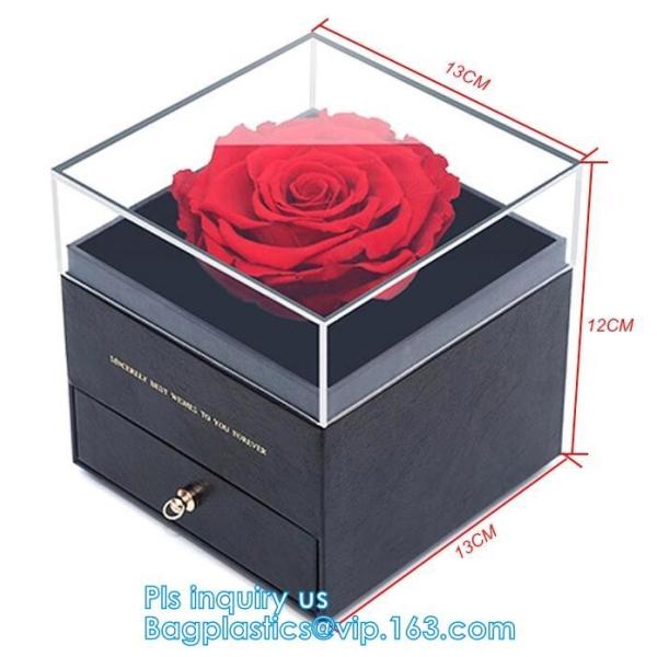 New product custom handmade small luxury wedding paper jewellery white gift box with ribbon closure,Silk Customised Pock