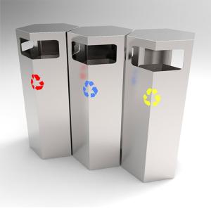 Buy cheap 36L 3 Compartment Trash Bin product