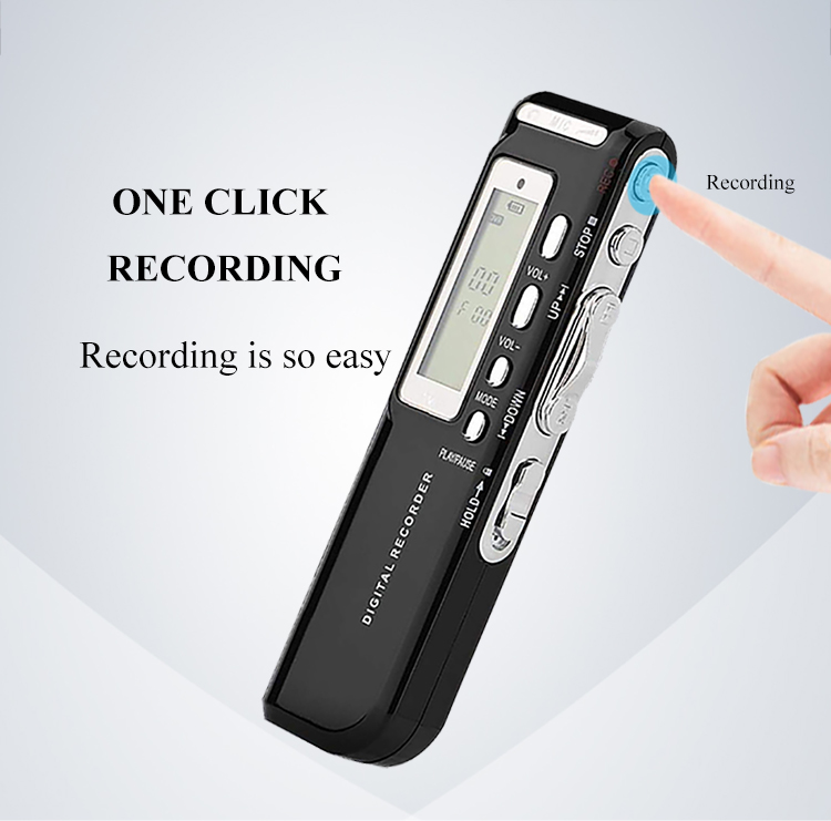 Smartphone Voice Recorder With USB Interface Metal Music Smart Features Wav Mp3 Telephone Call Recording iPhone Voice Activated