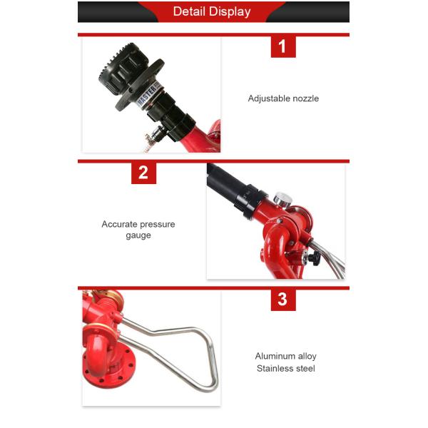 16 Bar 110m 200L/S 1.2Mpa Fire Fighting Water Cannon