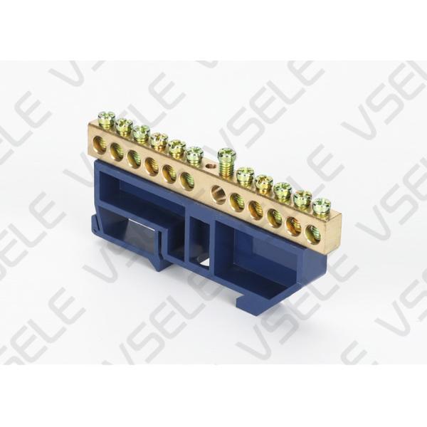 Plastic Wire Arc Busbar Terminal Block Electrical Flame Retardant Anti Oxidize