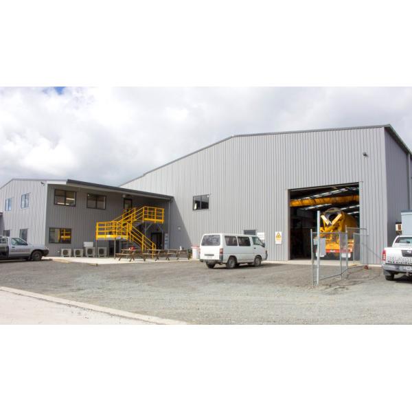 Decoiling Service and Solid H-shape Steel Beam Main Frame for Customized Metal Building