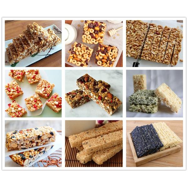 Siemens PLC Control Cereal Bar Cutting Machine Easy Operated With Touch Screen