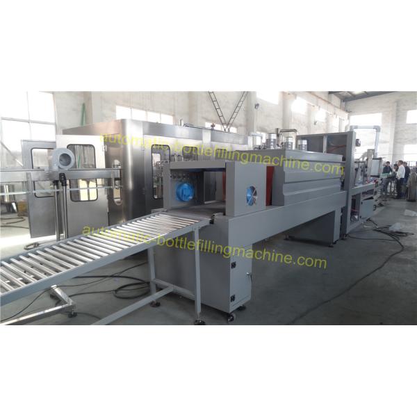 Semi Automatic Shrink Wrap Machine , Label Packaging Machine With Steam