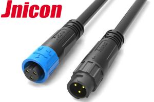 Buy cheap Bayonet 3 Pin Waterproof Cable Connector , Male Female Watertight Cable Connector product