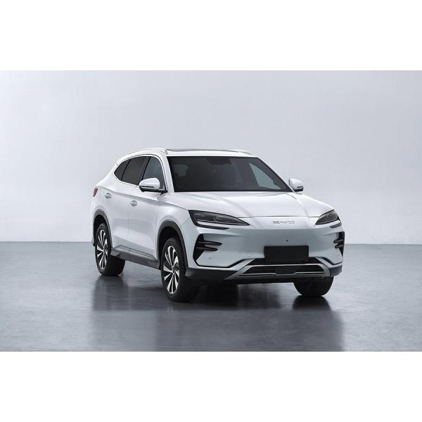 Affordable White BYD Song Plus Ev Flagship 2024 520KM 605KM Version Electric Cars