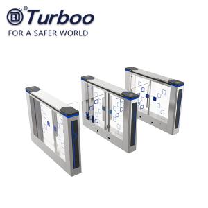 Office Security Swing Electronic Turnstile Gates Mechanical Anti - Pinch