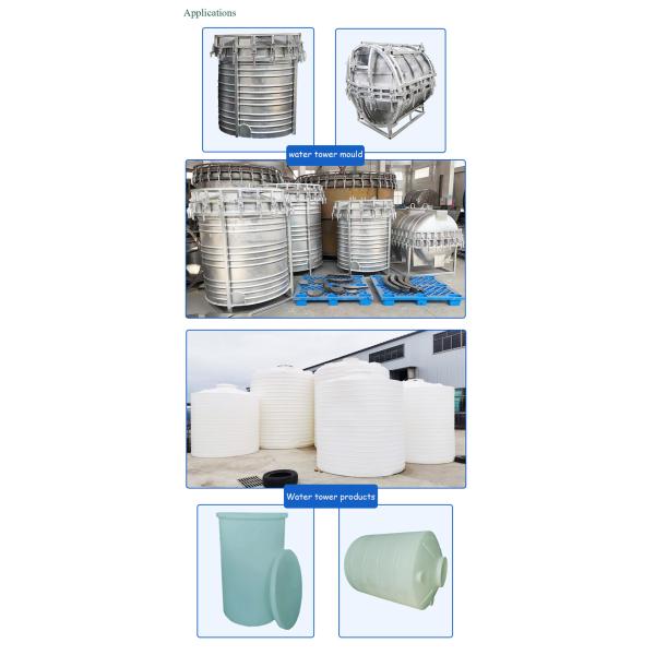 YC-MH1200 1T Rock and Roll Machine water tank machine rotomolding machine for sales