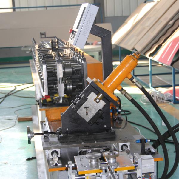 Buy cheap Ceiling T Grid Light Keel Roll Forming Machine With 1.2 Inch Chain Drive product