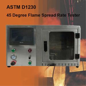 China ASTM D1230 45 Degree Flammability Testing Equipment For Textiles on sale China ASTM D1230 45 Degree Flammability Testing Equipment For Textiles on sale