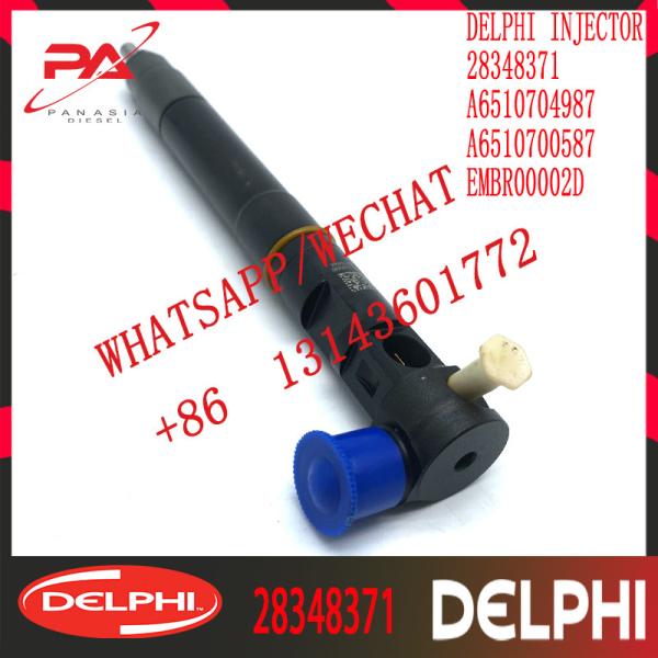 28348371 DELPHI Diesel Fuel Injector For Mercedes Benz EMBR00002D A6510704987 A6510700587