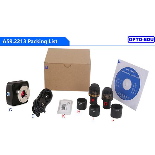 A59.2213 Usb 3.0 Cmos Digital Camera High Fps Fluorescent Image 1.5m-45m