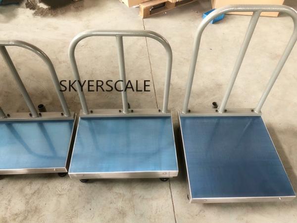 Quality Carbon Steel 150kg Electronic Bench Weighing Scale 300x400mm for sale