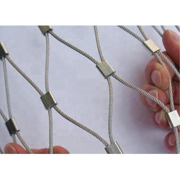 Stainless steel wire mesh netting/ Balustrade safety netting