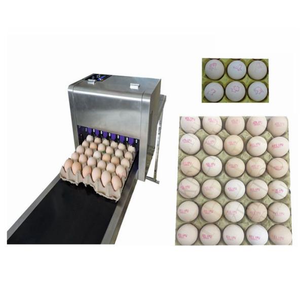 High Resolution Inkjet Date Code Printer Unlimited Length For Whole Disk Eggs