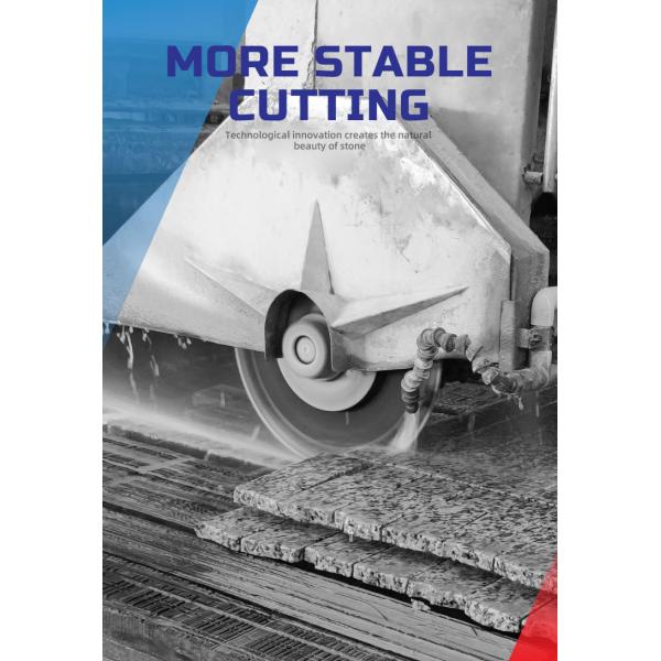 Mono-block Bridge Saw For Stone Marble Granite Quartz Sandstone Cutting 5800*3000*3000mm