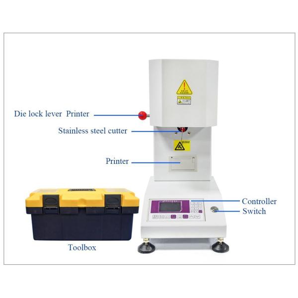 Impact MVR MFR Plastic Melt Flow Tester Extrusion Plastometers For Plastic