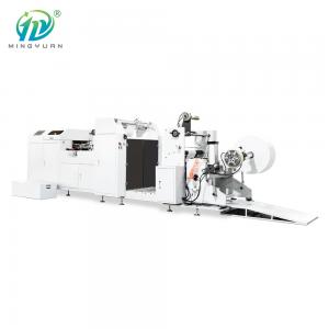Buy cheap Brown Craft Paper Packaging Bag Making Machine Disposal Paper Carry Bags Pouch Machine product
