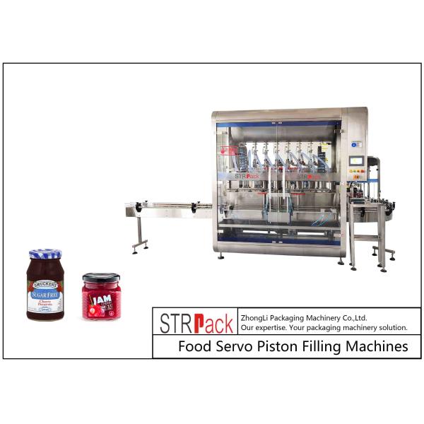 220V / 50Hz PLC Automatic Paste Filling Machine Air Consumption 0.3m3/Min