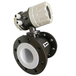 Buy cheap DN50 Digital Industrial Flow Meter / Electromagnetic Water Flow Meter product