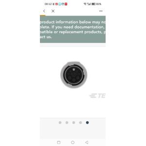 Metal / Plastic Servo Connector Industrial Automation Parts