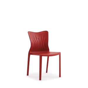 China Stackable Dining Office Waiting Room Chairs PP Plastic Modern on sale