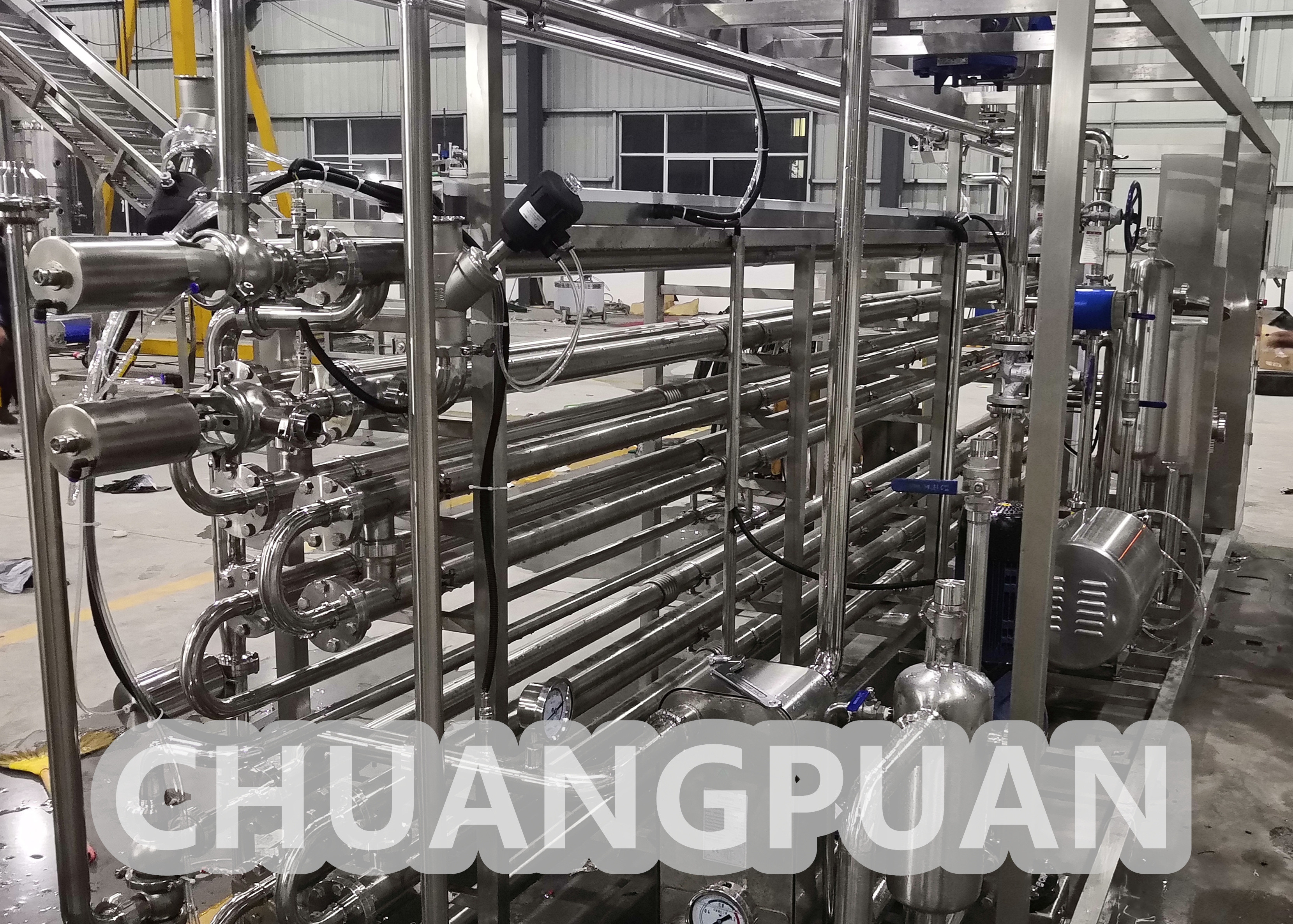 Buy cheap 1-10T/H Customized Automatic Juice Milk UHT Sterilizer Industrial product