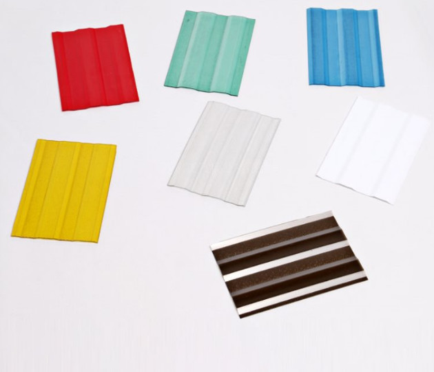 Buy cheap 100% PC Embossed Corrugated Clear Polycarbonate Sheet product
