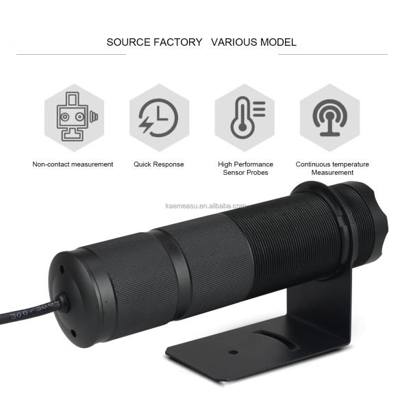 kaemeasu Temperature Transmitter 4~20mA Output Laser Pyrometer Temp Sensor -50~600℃